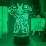 Lampe My Hero Academia All Might et Denki Kaminari décor veilleuse Lampe led 3D My hero academia