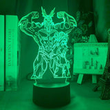 Lampe My Hero Academia All Might et Denki Kaminari décor veilleuse Lampe led 3D My hero academia