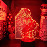 Lampe MY HERO ACADEMIA Boku no Hero Academia Iida Tenya lampe led 3D