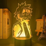 Lampe My Hero Academia Denki Kaminari goodies manga lampe led 3D