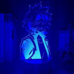 Lampe My Hero Academia Denki Kaminari goodies manga lampe led 3D