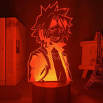 Lampe My Hero Academia Denki Kaminari goodies manga lampe led 3D