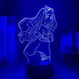 Lampe My Hero Academia Eri goodies manga animé lampe led