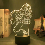 Lampe My Hero Academia Eri goodies manga animé lampe led