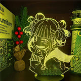 Lampe MY HERO ACADEMIA Himiko Toga 3D ANIME LAMP Boku no Hero Academia lampe led 3D