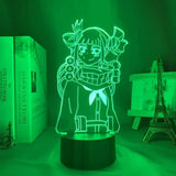 Lampe My Hero Academia Himiko Toga goodies manga animé lampe led 3D