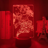 Lampe My Hero Academia Izuku Shoto goodies manga animé lampe led 3D