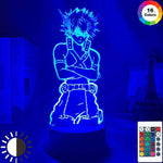 Lampe My Hero Academia Katsuki Bakugo  Lampe led 3D Décor