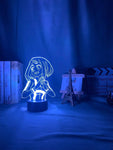 Lampe My Hero Academia Ochako Uraraka Light for Bedroom Decor lampe led 3D