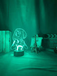 Lampe My Hero Academia Ochako Uraraka Light for Bedroom Decor lampe led 3D