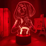 Lampe My Hero Academia Ochako Uraraka Light for Bedroom Decor lampe led 3D