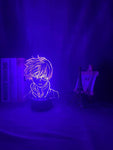 Lampe My Hero Academia Shoto Todoroki Face Design Led Night Light lampe led 3D