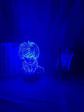 Lampe My Hero Academia Shoto Todoroki Face Design Led Night Light lampe led 3D