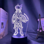 Lampe My Hero Academia Shoto Todoroki for Bedroom Decor lampe led 3D