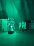 Lampe My Hero Academia Tamaki Amajiki Light for Bedroom Decor lampe led 3D