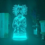 Lampe My Hero Academia Toga Himiko décor veilleuse Lampe led 3D My hero academia