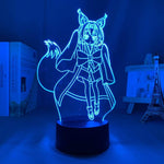 Lampe No Game No Life Izuna Hatsuse goodies anime manga lampe led 3d