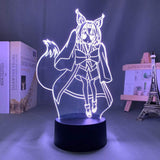 Lampe No Game No Life Izuna Hatsuse goodies anime manga lampe led 3d