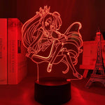 Lampe No Game No Life Shiro lampe led 3D cadeaud écor goodies