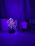 Lampe No Game No Life Shiro lampe led 3D cadeaud écor goodies