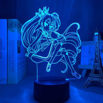 Lampe No Game No Life Shiro lampe led 3D cadeaud écor goodies