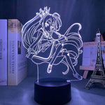 Lampe No Game No Life Shiro lampe led 3D cadeaud écor goodies