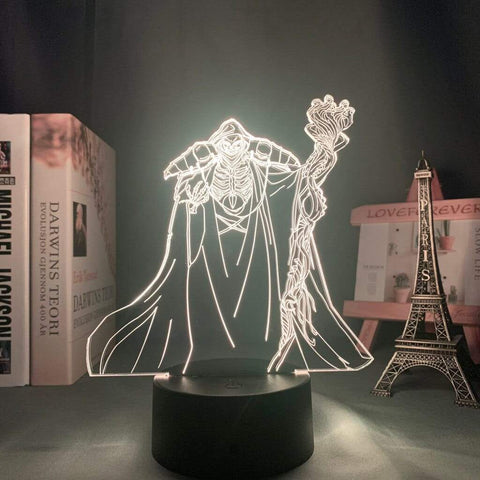 Lampe Overload Ainz Ooal Gown goodies manga animé lampe led 3D