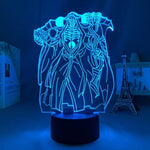 Lampe Overlord Ainz Ooal Gown goodies manga lampe led 3D