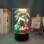 Lampe Overlord Albedo goodies manga animé lampe led 3D