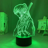 Lampe Rurouni Kenshin goodies anime manga lampe led 3D