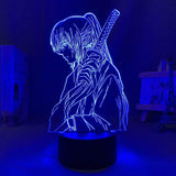 Lampe Rurouni Kenshin goodies anime manga lampe led 3D