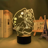 Lampe Sayu Genshin Impact goodies jeux vidéos lampe led 3D