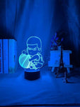 Lampe SLAM DUNK Hanamichi Sakuragi Lampe Led 3D veilleuse Décor