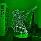 Lampe SNK Attack on Titan 4 Sasha Braus lampe led 3D cadeau décor goodies