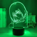 Lampe SNK Attack on Titan Armin Arlert  lampe led 3D cadeau décor goodies