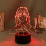 Lampe SNK Attack on Titan Eren lampe led 3D cadeau décor manga goodies