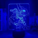 Lampe SNK Attack on Titan Erwin Smith lampe led 3D cadeau décor manga