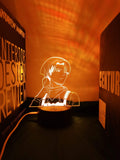 Lampe SNK Attack on Titan for  Levi Ackerman lampe led 3D cadeau décor goodies