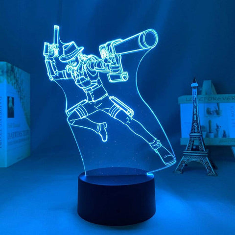 Lampe SNK Attack on Titan Kenny Ackerman lampe led 3D manga goodies