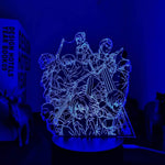 Lampe SNK Attack on Titan lampe led 3D cadeau décor goodies