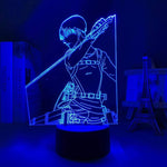 Lampe SNK Attack on Titan lampe led 3D cadeau décor goodies