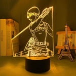 Lampe SNK Attack on Titan lampe led 3D cadeau décor goodies