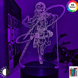 Lampe SNK Attack on Titan lampe led 3D cadeau décor goodies