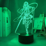 Lampe snk Attack on Titan Levi Ackerman goodies attaque des titans