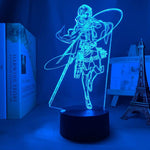 Lampe snk Attack on Titan Levi Ackerman goodies attaque des titans