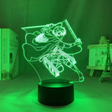 Lampe SNK Attack on Titan Levi Ackerman lampe led 3D cadeau décor goodies