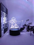 Lampe SNK Attack on Titan  Levi Ackerman lampe led 3D cadeau décor goodies