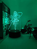 Lampe SNK Attack on Titan Levi Ackerman lampe led 3Dcadeau décor goodies