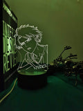 Lampe SNK Attack on Titan Levi Ackerman lampe led 3Dcadeau décor goodies