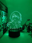 Lampe SNK Attack on Titan Mikasa Ackerman lampe led 3D cadeau décor goodies